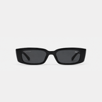 Cayro Wear Retro Rectangular Sunglasses — Black
